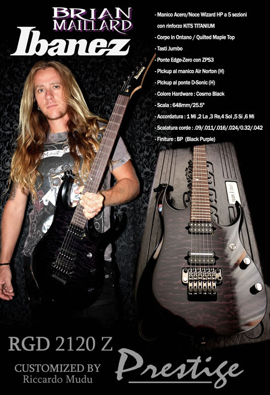 Ibanez Brian RGD-2120z